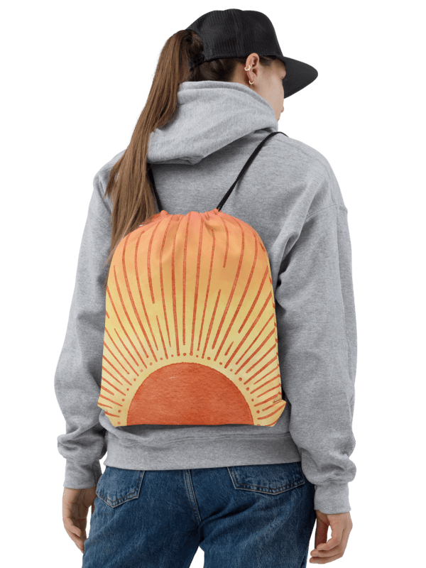 Sunrise Horizon Drawstring Bag product image (2)