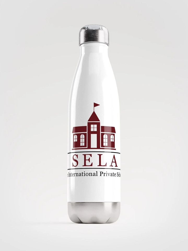 SELA Stainless Steel Water Bottle (white) product image (1)