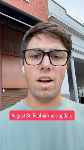 The St. Paul sinkhole is FAR from being complete...

#minnesotawild #stpaul #minnesota