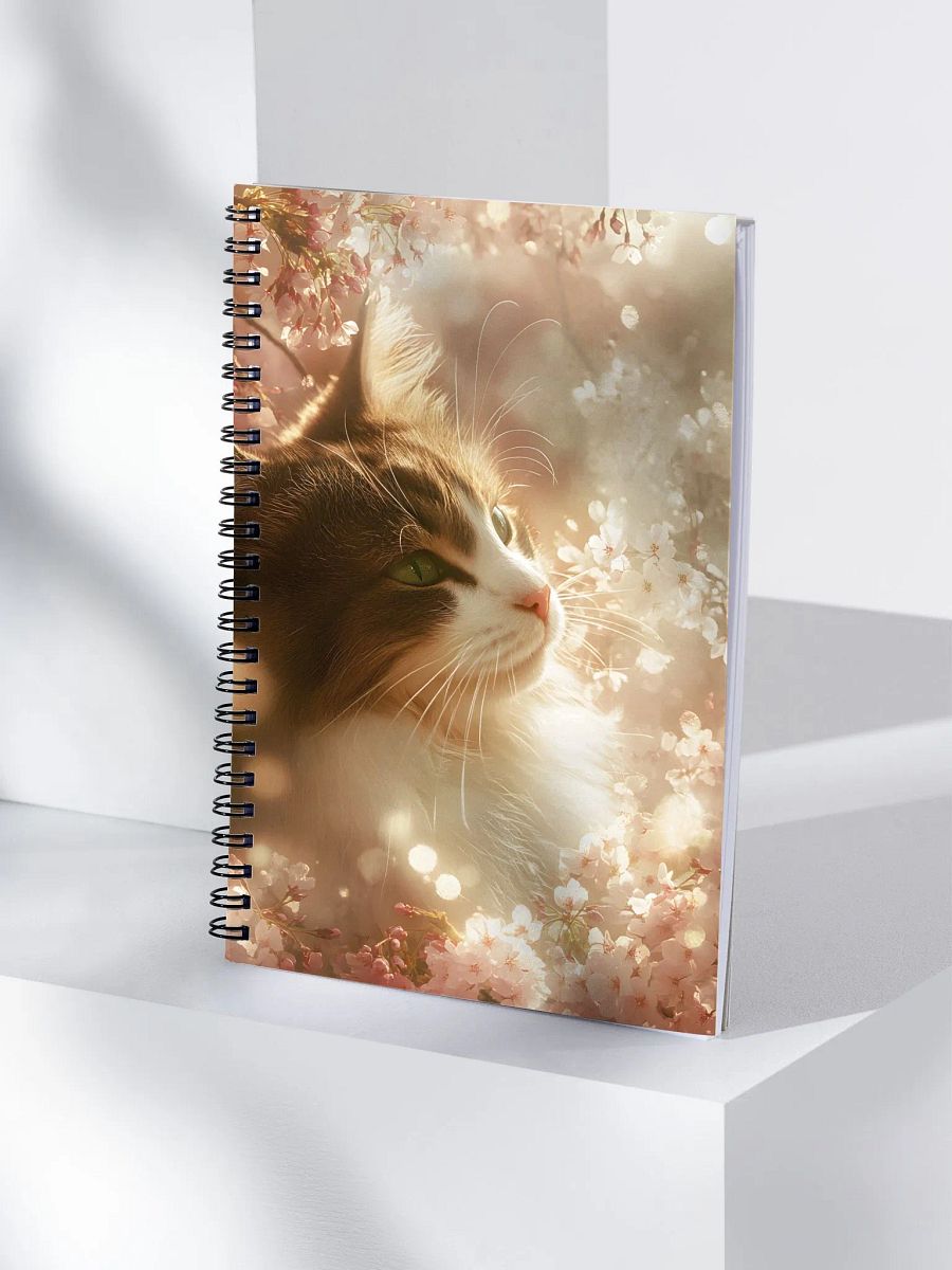Sakura Feline Dreams Spiral Notebook product image (4)