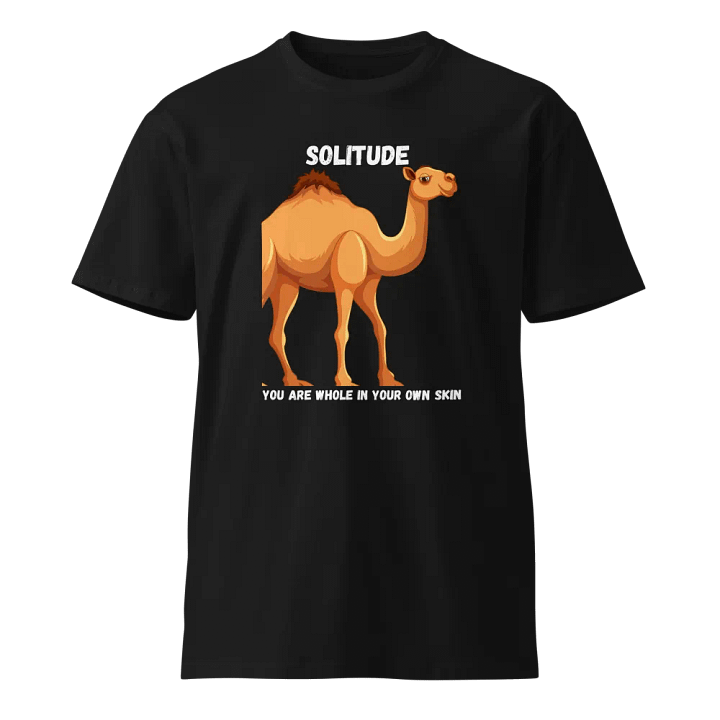 "Solitude: Whole in Your Own Skin - Motivational Affirmation Design" product image (1)