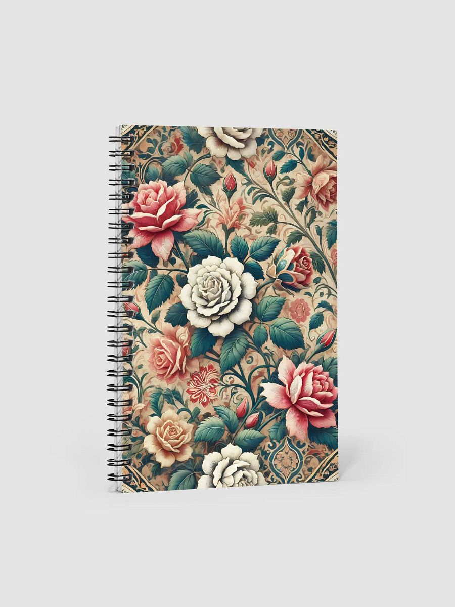 Royal Floral Spiral Notebook product image (1)