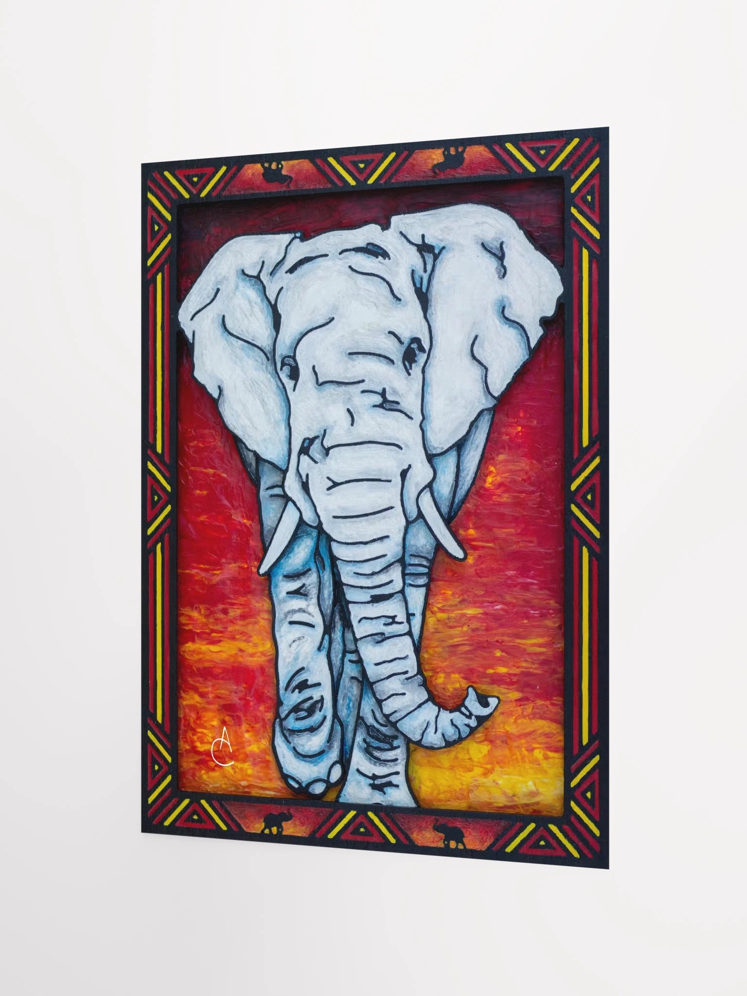 Sunrise on the Elephant Print product image (2)