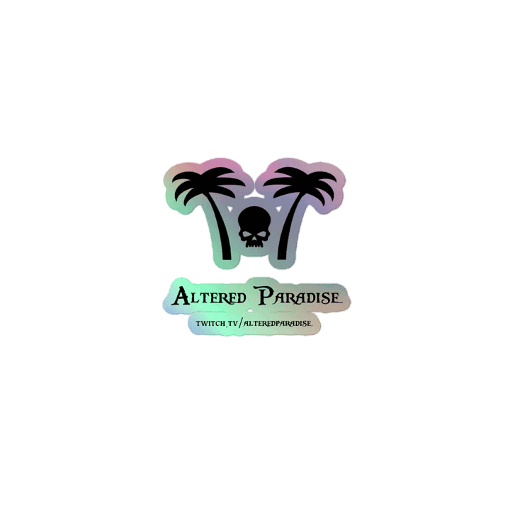 Altered Paradise Sticker product image (1)
