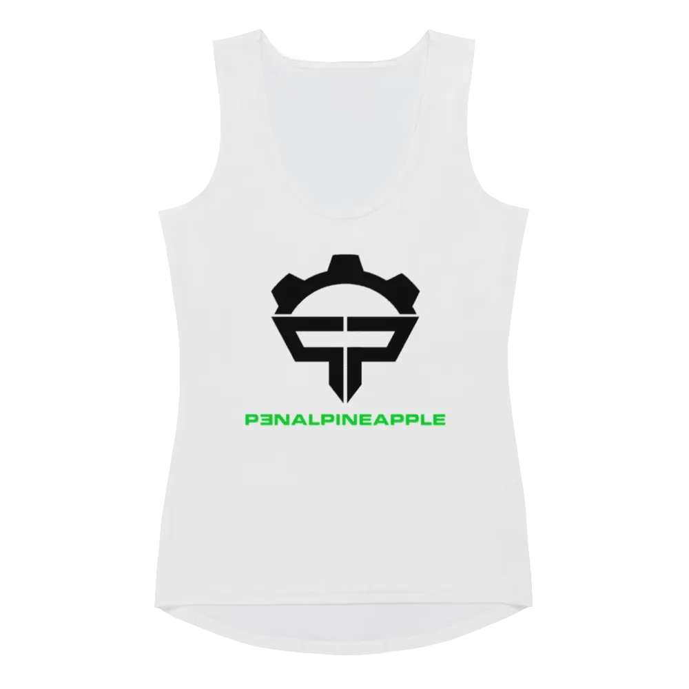 P3nAlPineapple - Women's White Tank Top product image (3)