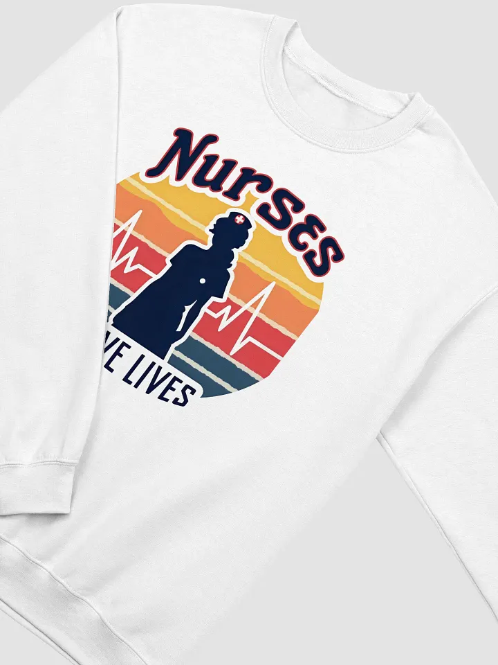 Sunset Nurse Silhouette Crewneck product image (12)