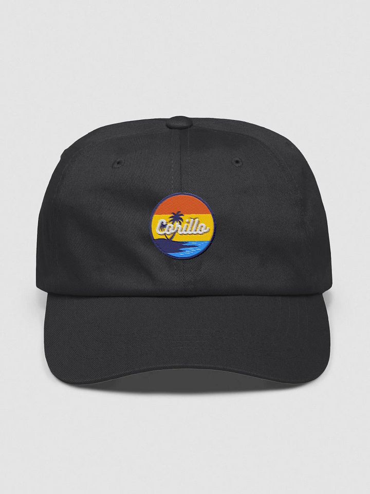 Summer Sunrise Embroided Dad Hat product image (1)