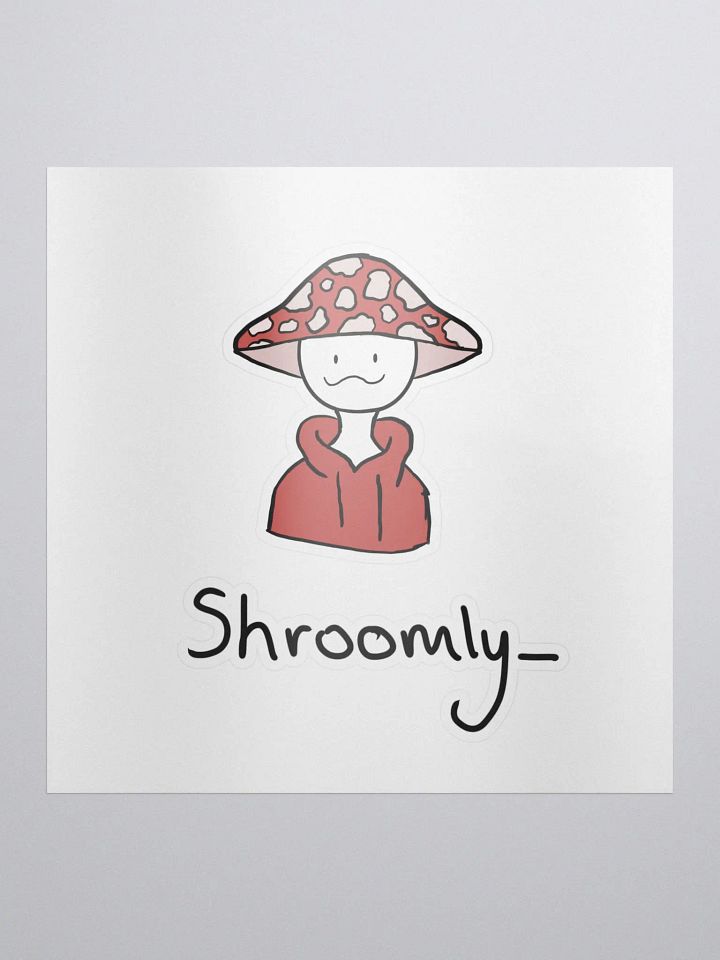 goofy shroomly sticker product image (1)