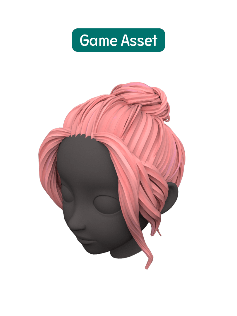 Bun Hair product image (1)