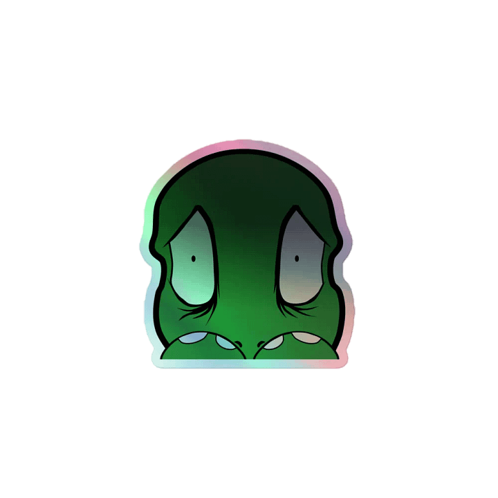 Vella Scared Holo Sticker product image (1)