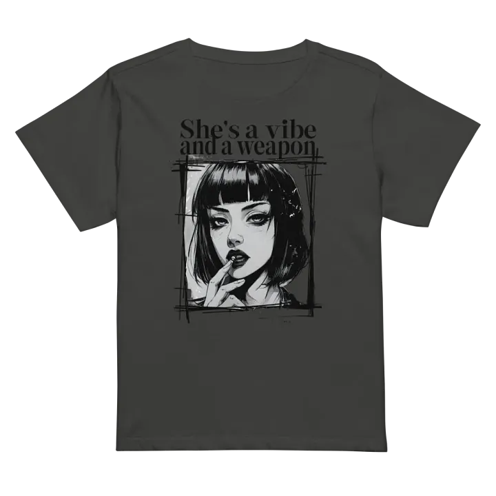 Intense Vibe Women's High-Waisted Tee product image (2)