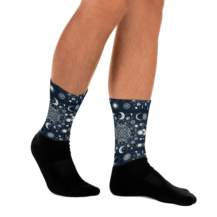 Black Foot Sublimated Socks product image (11)