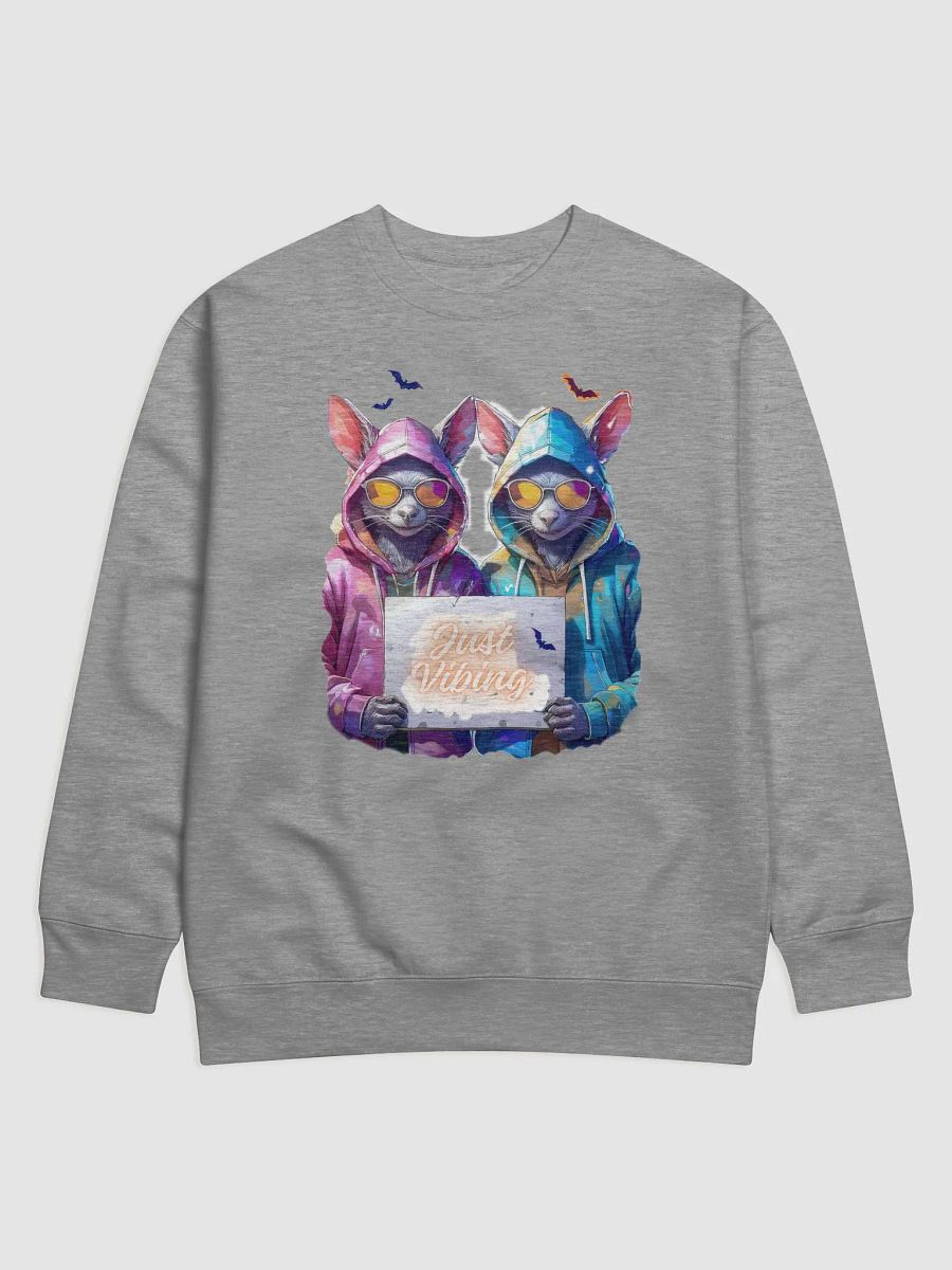 Halloween Mischievous Bats Vibing and Jack-O'-Lantern Wings Sweatshirt product image (3)