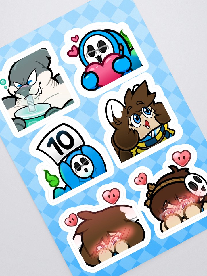 Emote Sticker Bundle product image (1)