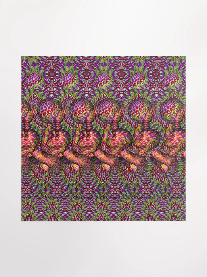 Player - 3D Stereogram Poster product image (1)
