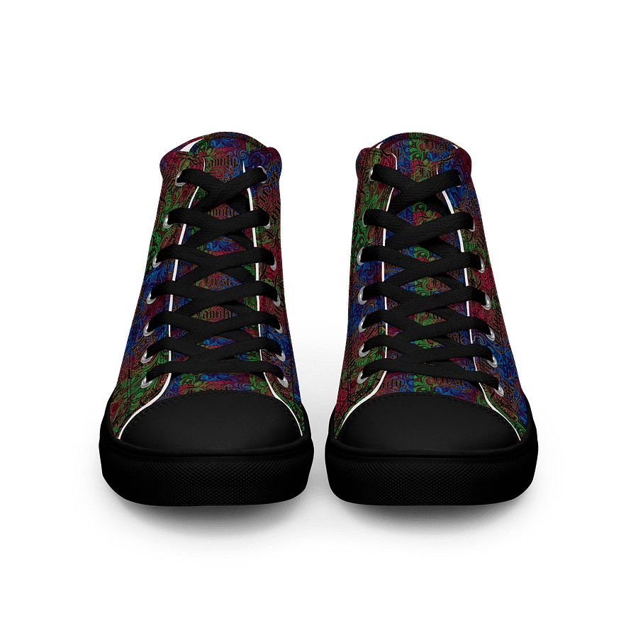 Women's Family First High Top Canvas Shoes By D.C.E.L. Chilly P product image (3)