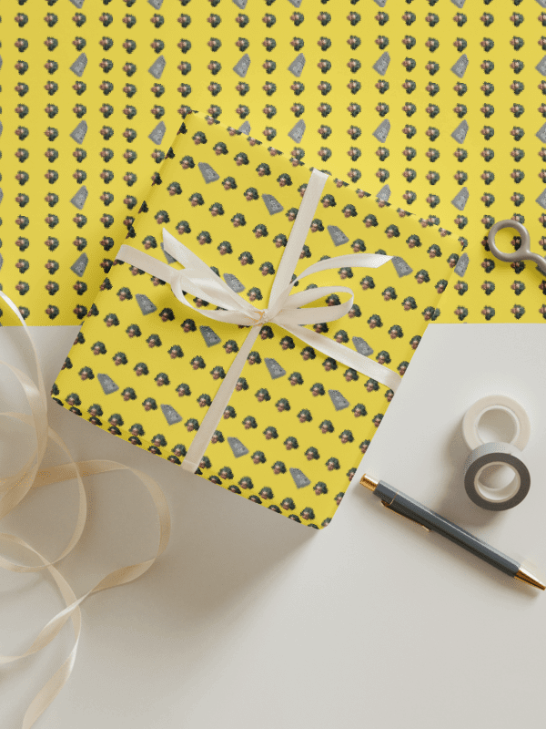 Analogic III by Frank Fonik, EDM Techno Wrapping Paper Sheets (3) product image (1)