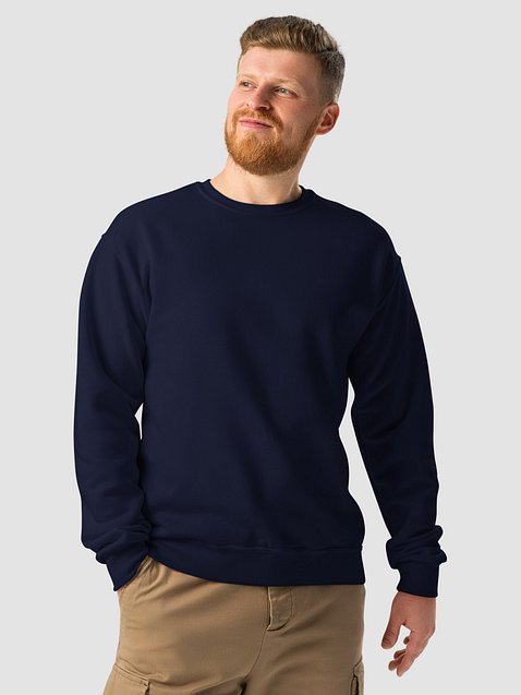 Photo showing Classic Unisex Crew Neck Sweatshirt