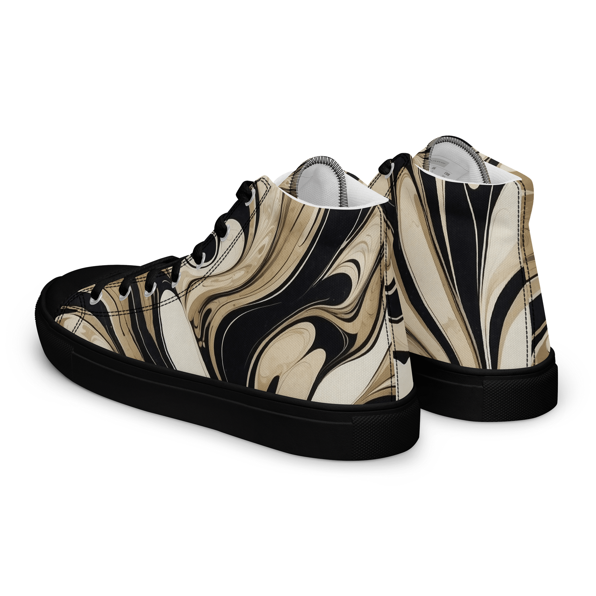 Marbled Swirl Men's High Tops product image (8)