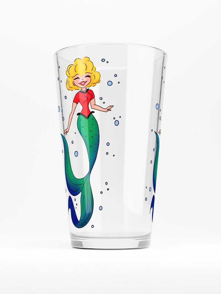 Happy Mermaid Pint Glass product image (2)