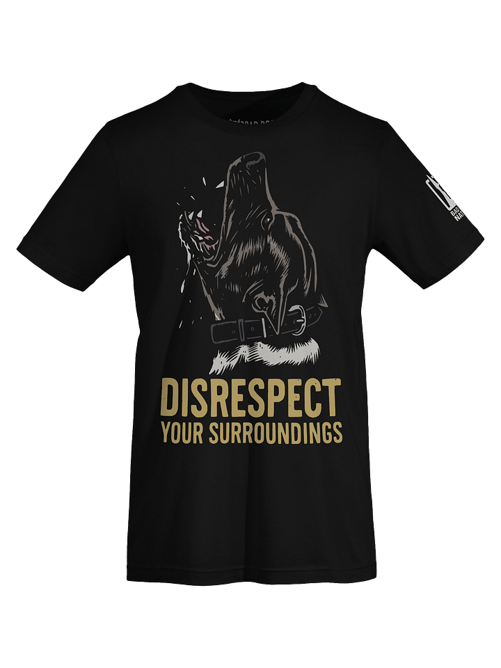Disrespect simple - front print PREMIUM ADULT UNISEX T-SHIRT product image (1)