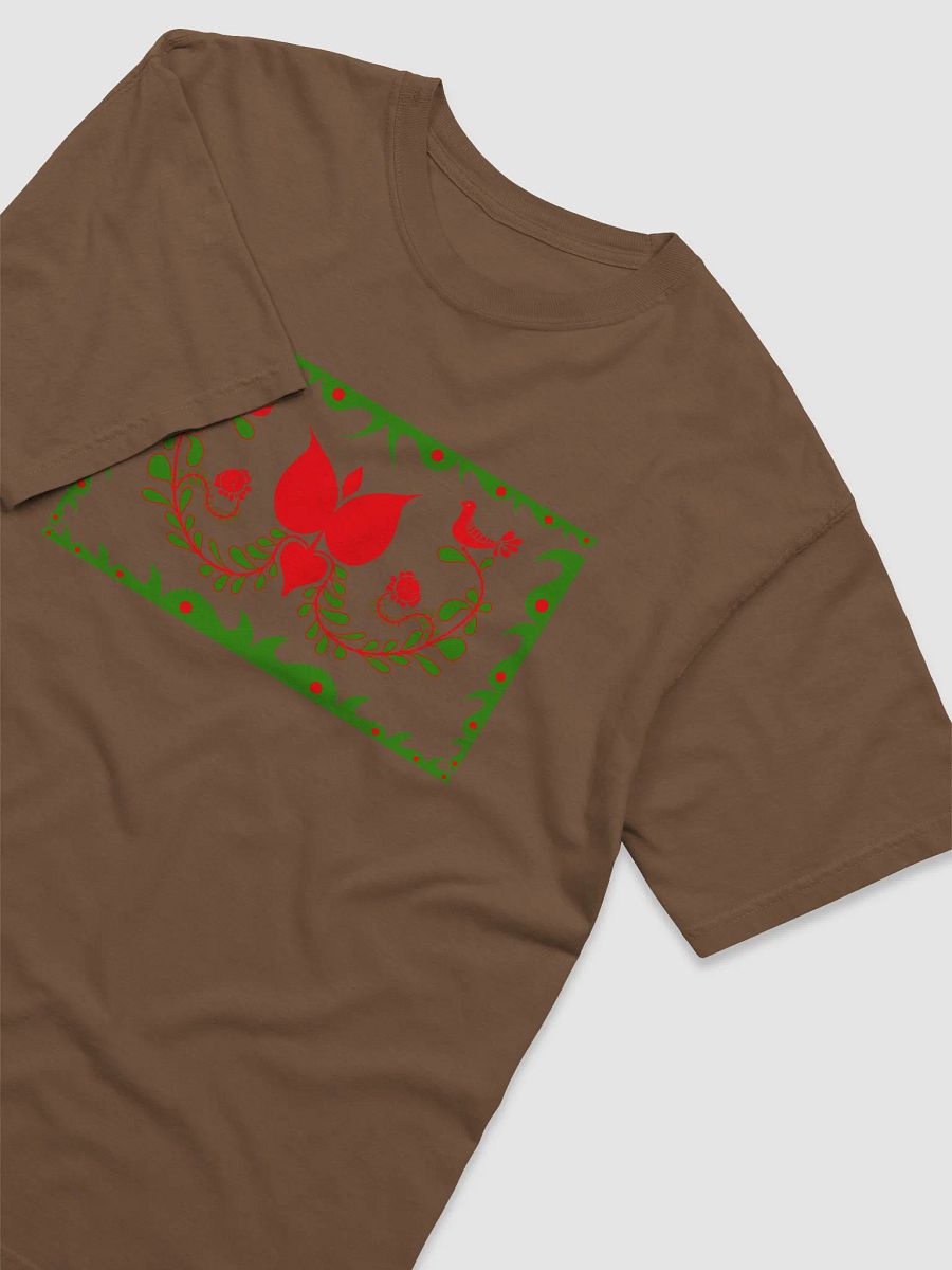 Hungarian Folk Art Red Flowers T-Shirt product image (3)