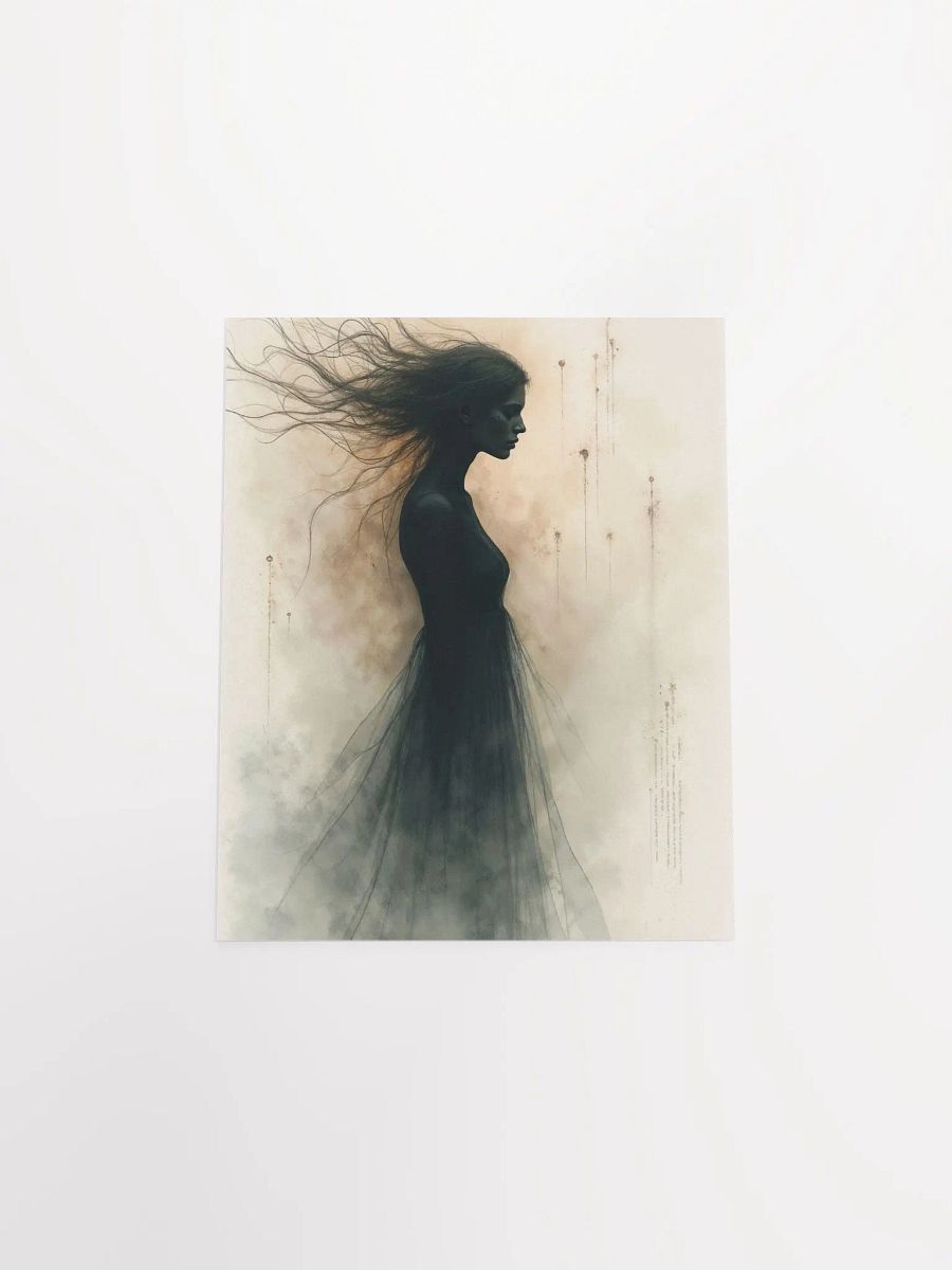 Watercolor Silhouette Matte Poster product image (32)