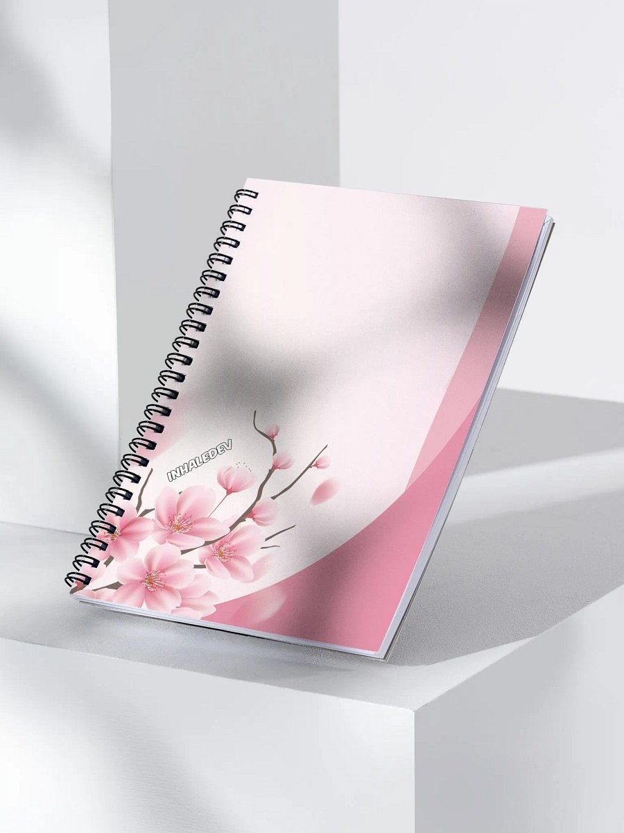 Cherry Blossom Spiral Notebook product image (3)