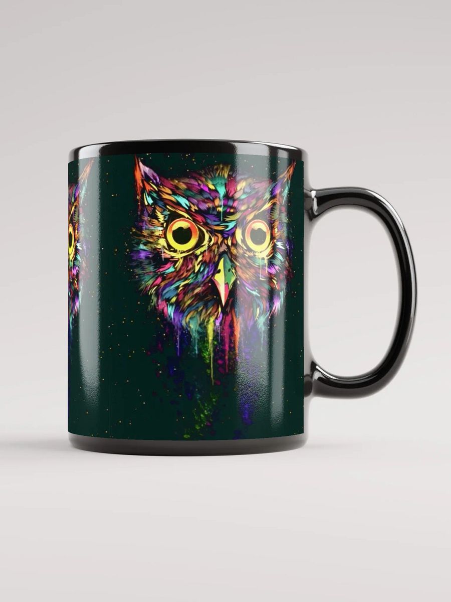 Drippy Owl Mug - Black product image (6)
