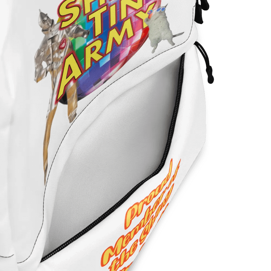 Shiny Tin Army Backpack product image (11)