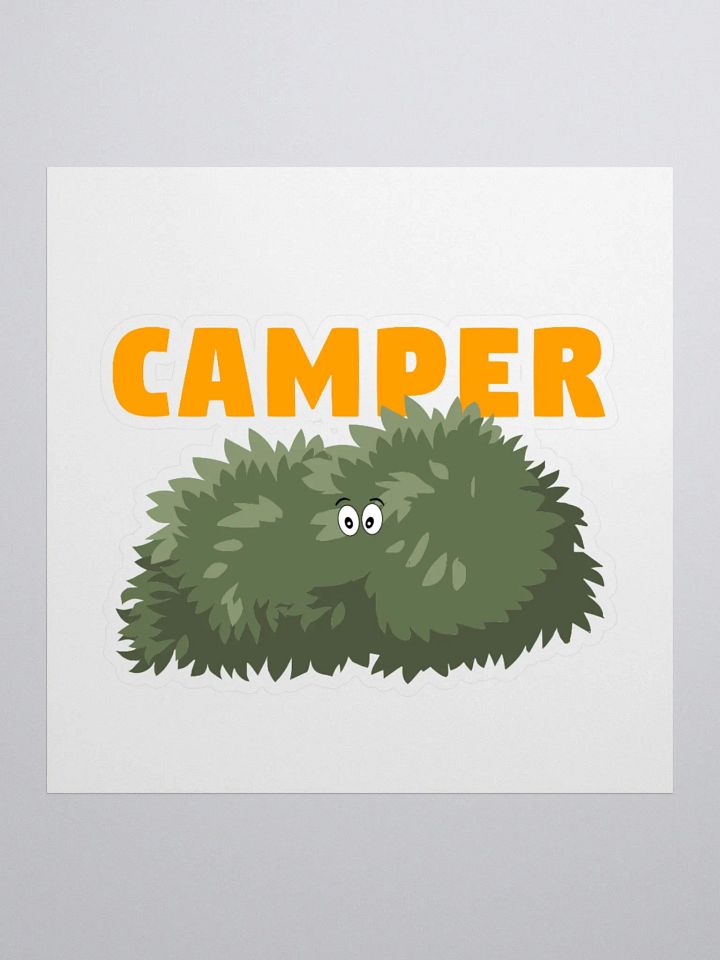 Bush Camper Sticker product image (1)