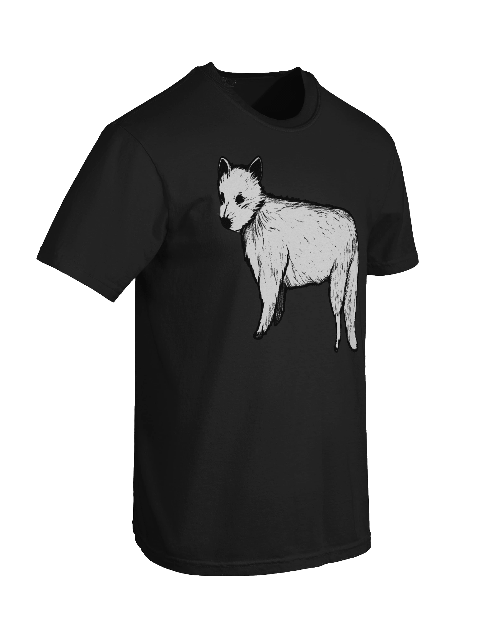 Minimalist Dog Sketch Comfort Tee product image (102)