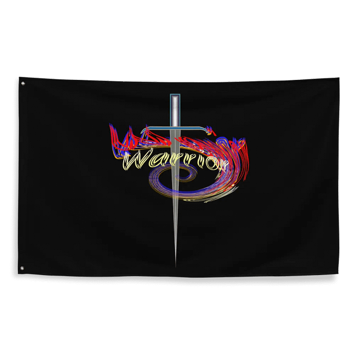 Warrior - Black - Flag product image (2)