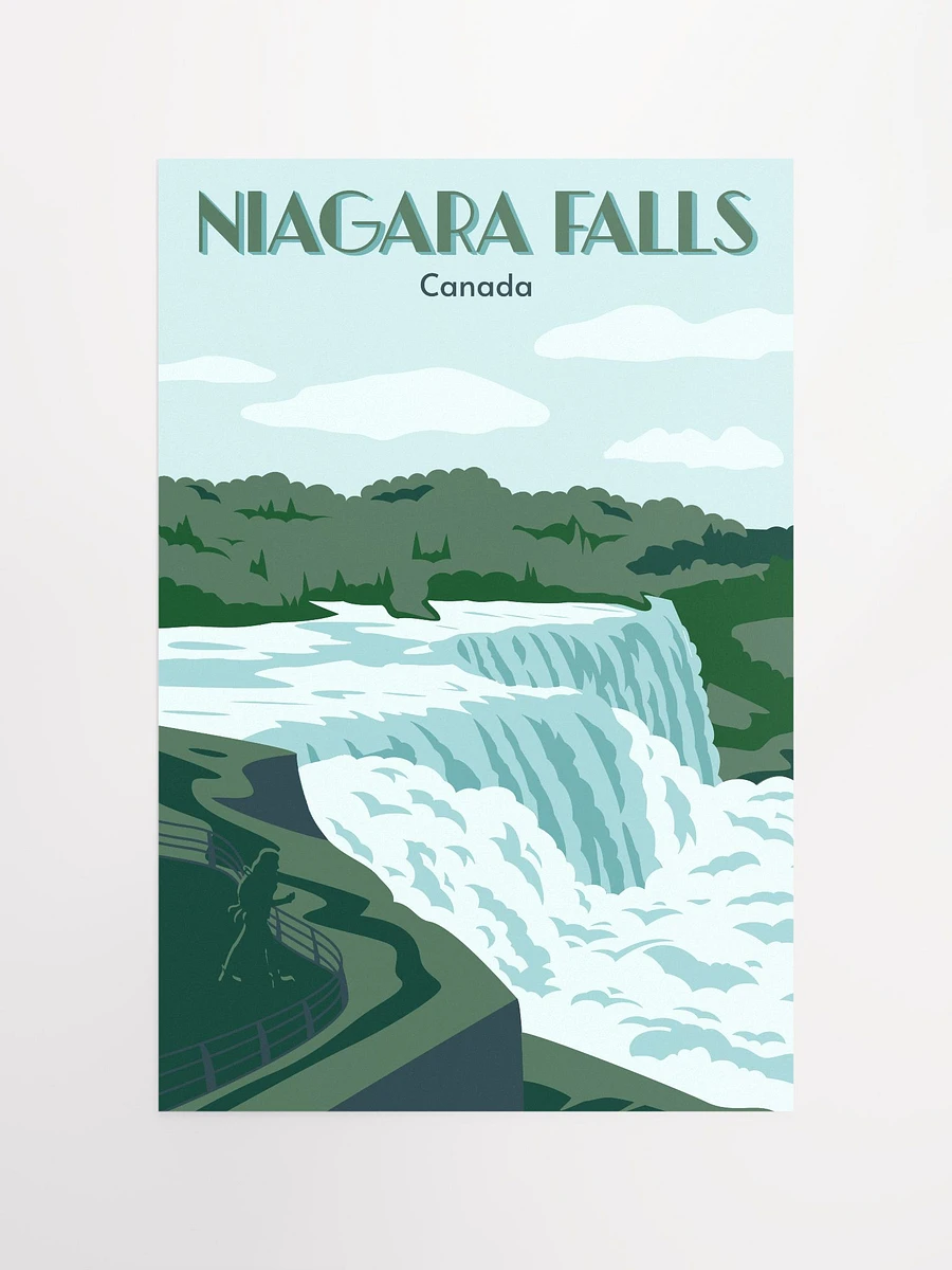 Niagara Falls Wonder - Illustrated Poster product image (10)