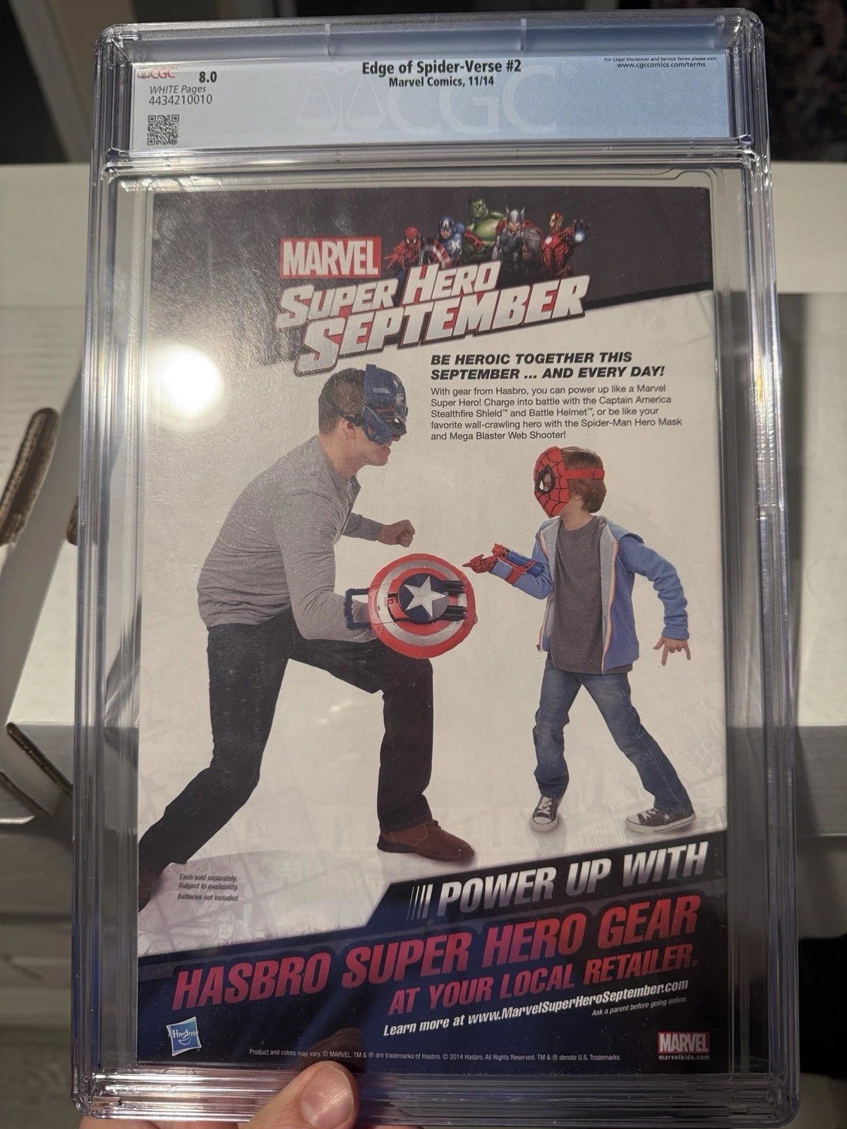 Edge of Spider-Verse #2 (2014) CGC 8.0 – First Appearance of Spider-Gwen (Gwen Stacy as Spider-Woman) product image (2)