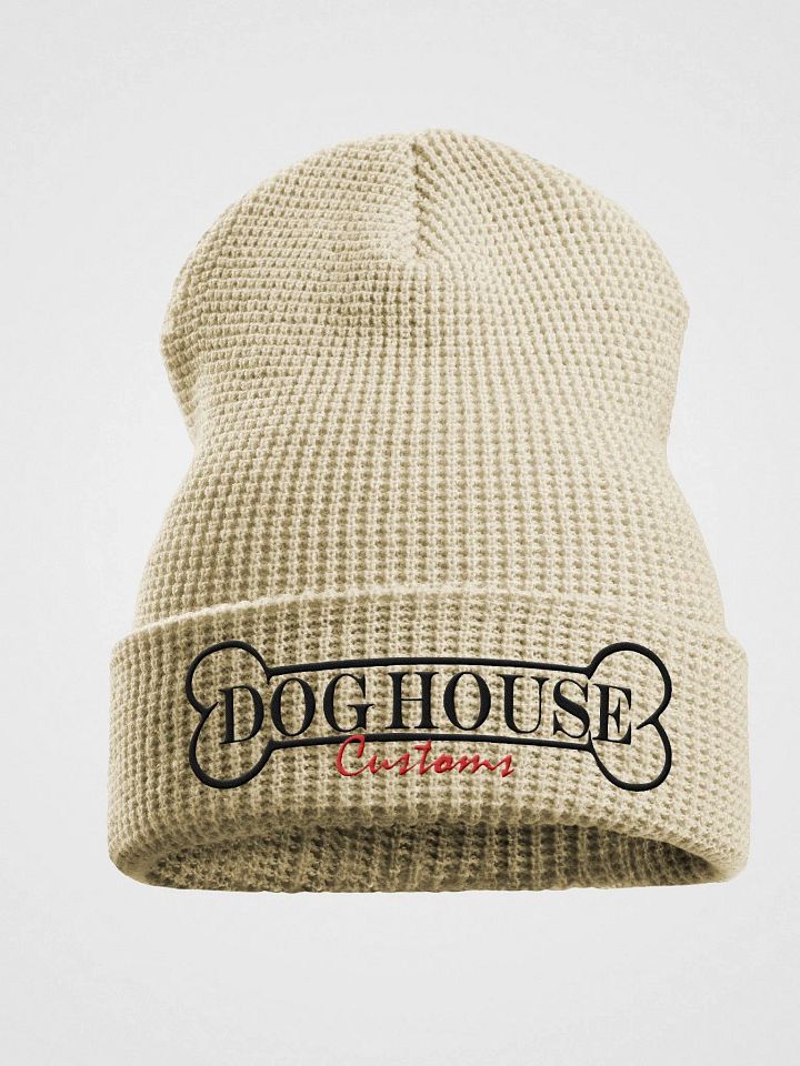 Dog House Customs Waffle Knit Beanie product image (1)