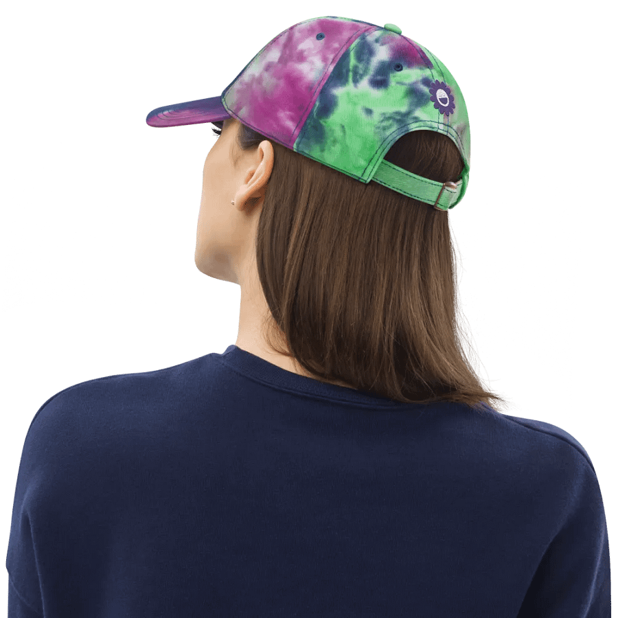 Groovy Purple Tie-Dye Hat product image (4)