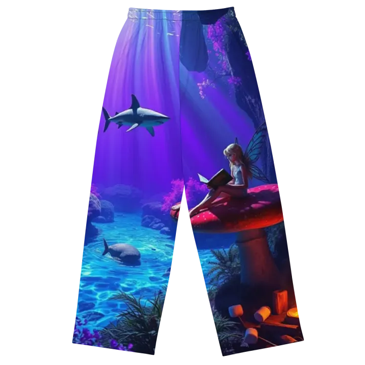 Surreal Visions: Underwater Fairy Dreamscape Lounge Pants product image (2)