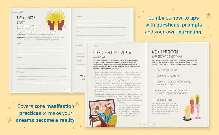 Signed Copy! Manifesting Happiness: A Journal to Attract All Good Things product image (3)