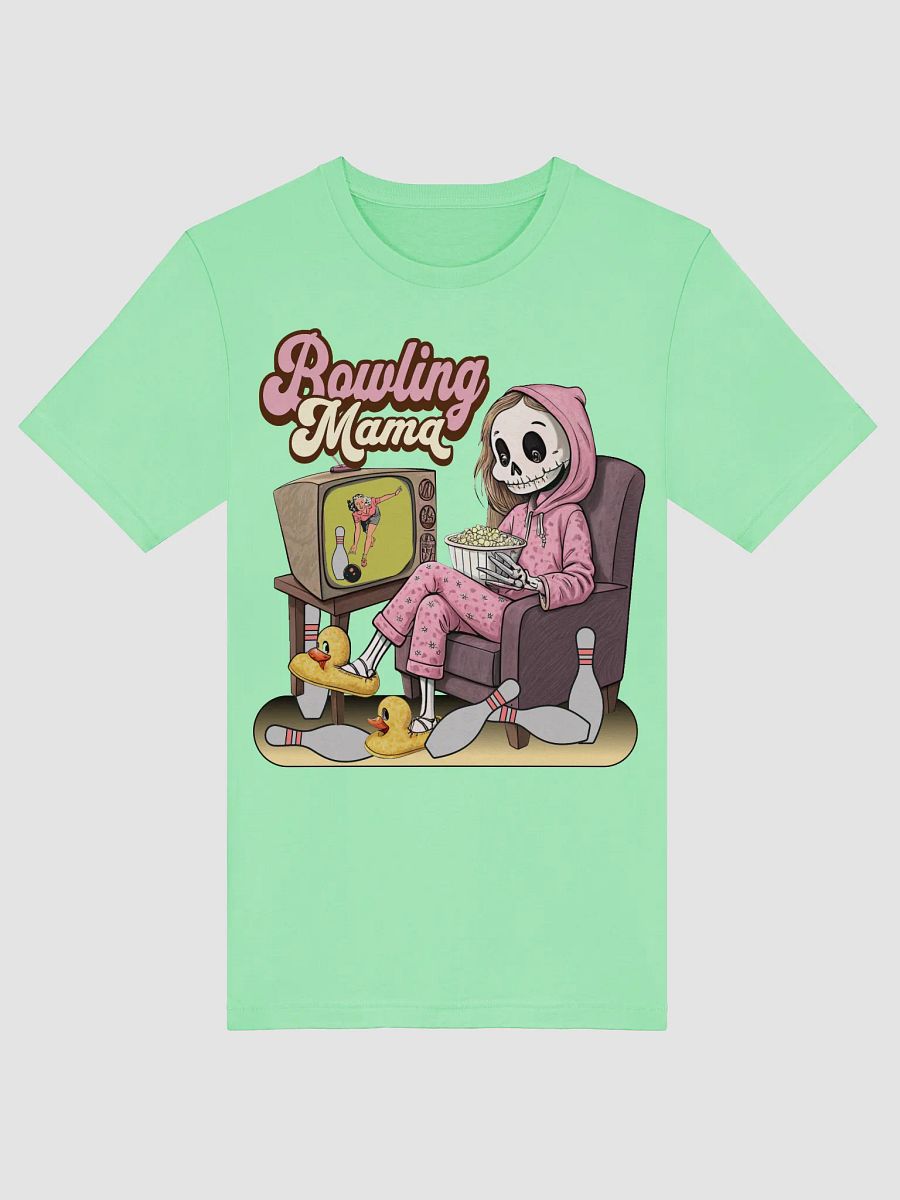 TV Bowling Mama Bowling Whimsical Skeleton T-Shirt product image (48)