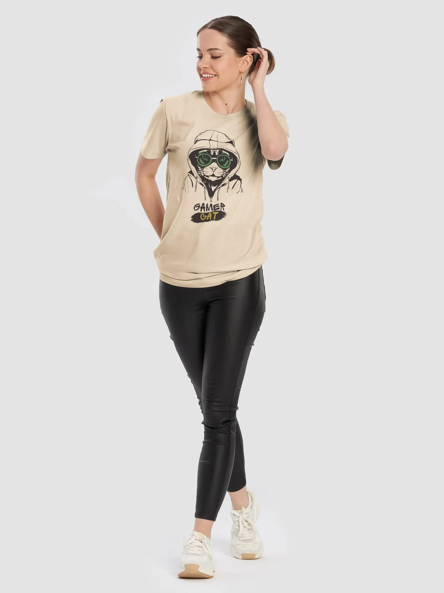 Gamer Cat T-Shirt product image (6)