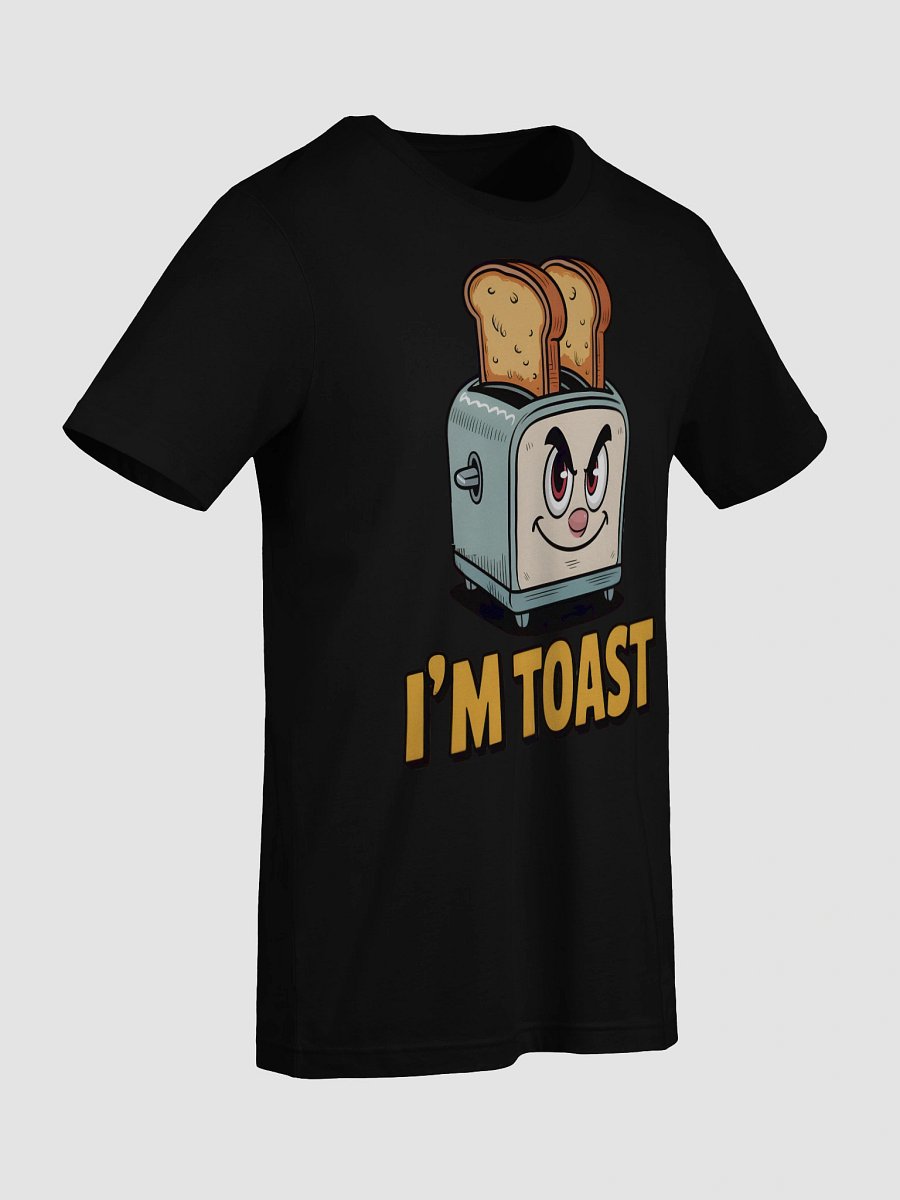 Mischievous Toaster 'I'M TOAST' T-Shirt product image (69)