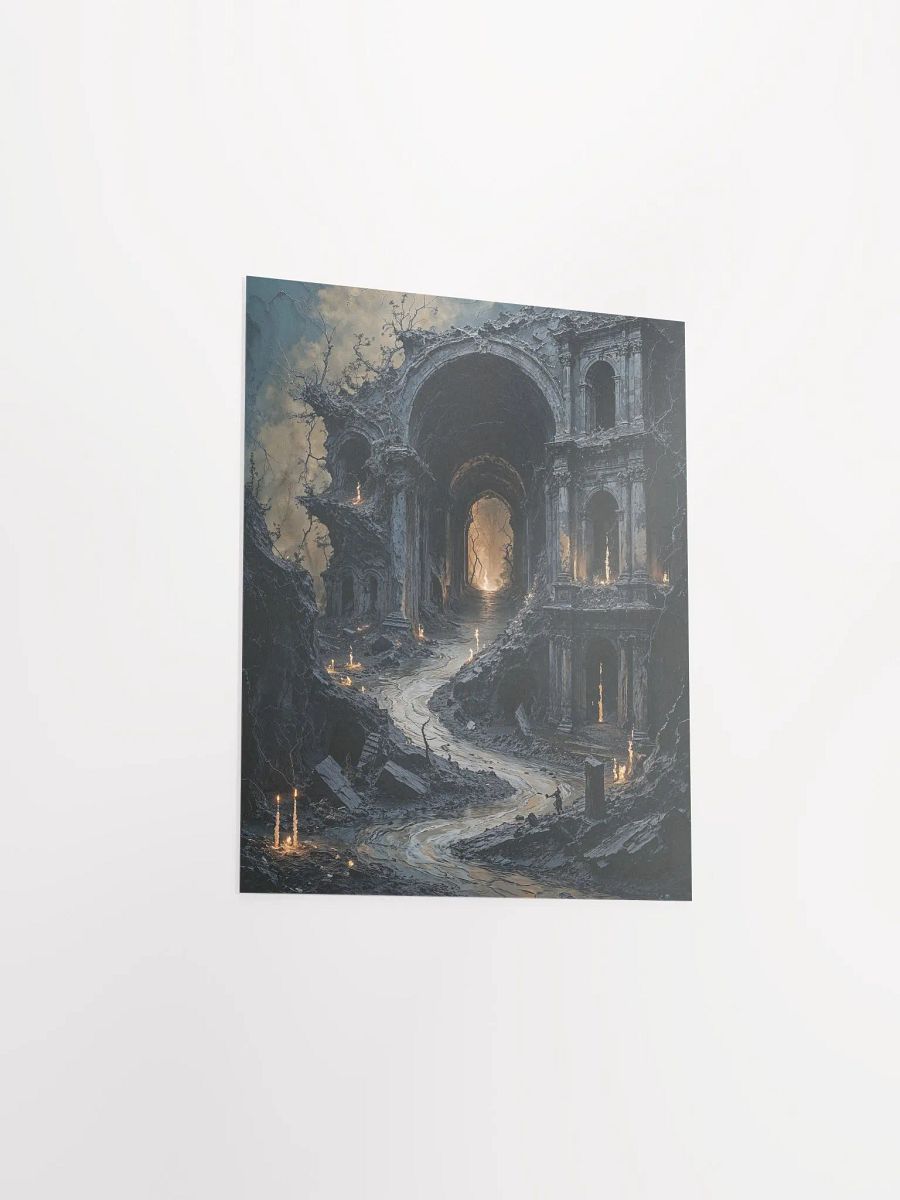 Dark Ruins Matte Poster product image (19)