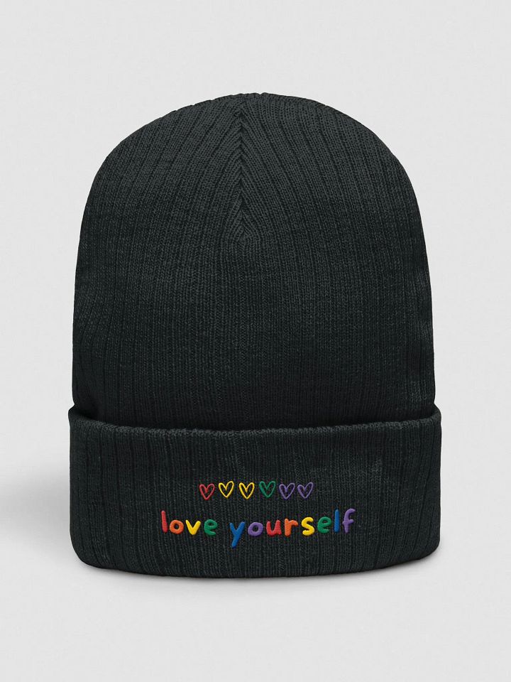 Rainbow Love Yourself Beanie product image (1)