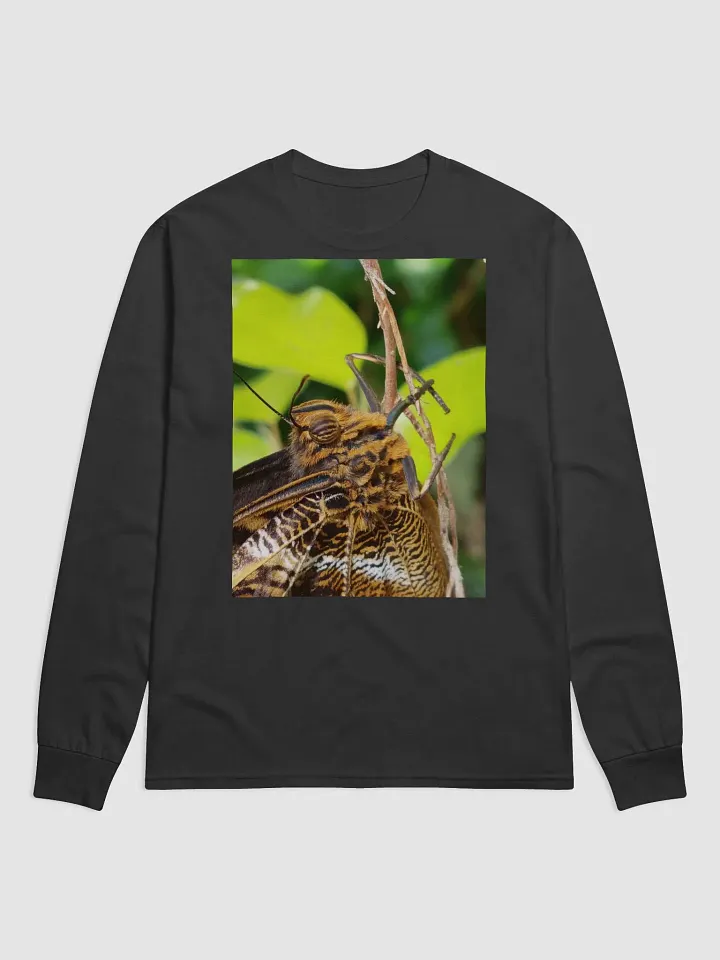 Closeup Tropical Butterfly Long Sleeve Unisex T-Shirt product image (2)