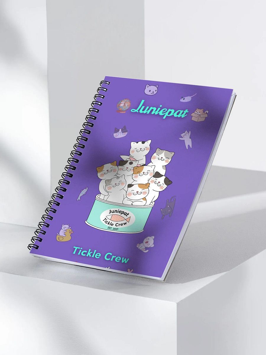 Tickle Crew Unite Spiral Notebook product image (3)