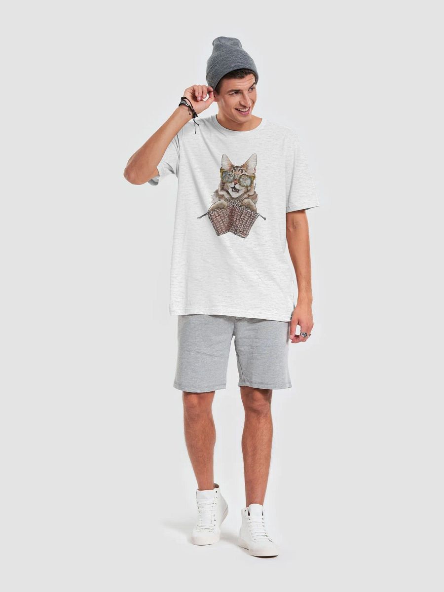 Knitting Cat T product image (7)