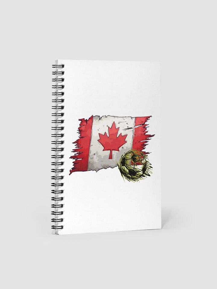 Canada Flag Soccer Football Notebook product image (2)