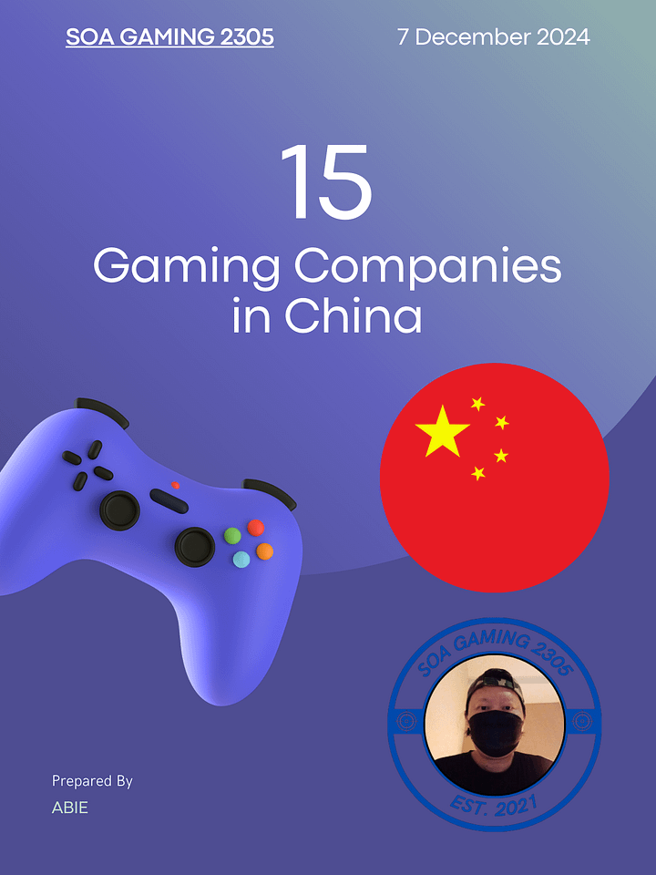 🎮 Step Into the World of Gaming Giants: Unlock Career Opportunities in China’s Leading Gaming Companies! 🚀 product image (1)