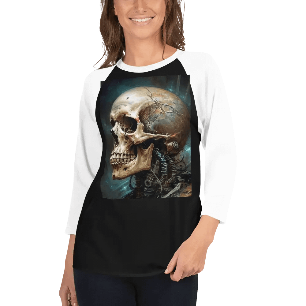 Mechanical Skull Fusion Raglan Tee product image (4)